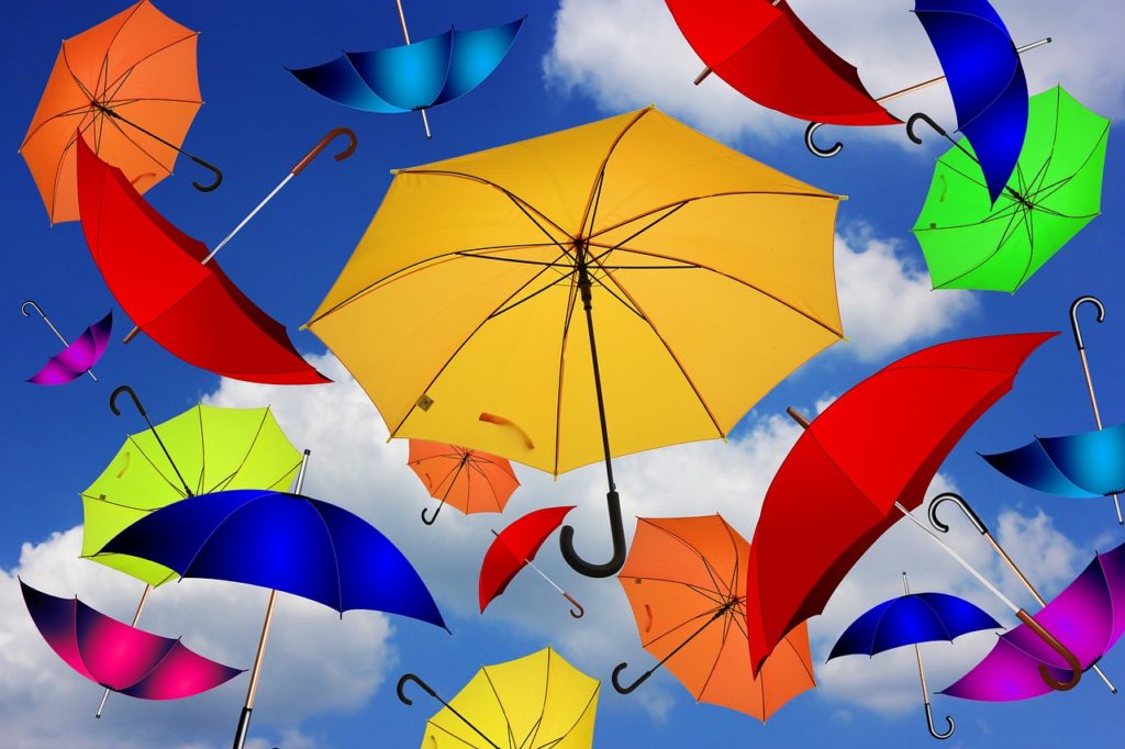 日傘で雨傘な晴雨兼用折りたたみ傘 おしゃれや人気なおすすめは